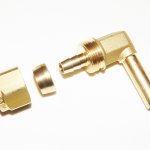 Купить штуцер, фитинг FARO Ø8хØ8 угловой 90° соединительный для термопластиковой трубки в сборе Штуцер, фитинг FARO Ø8хØ8 угловой 90° соединительный для термопластиковой трубки